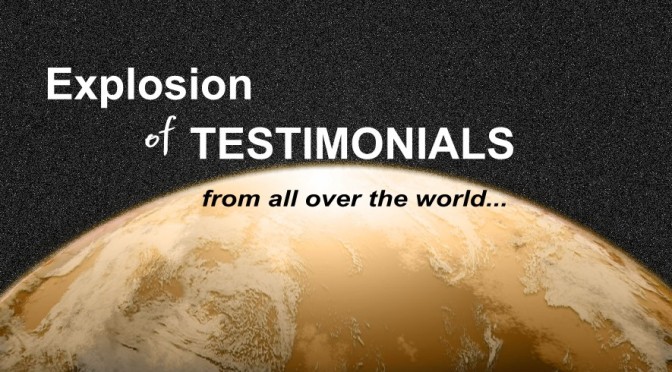Explosion of Testimonials on New LIFE Results